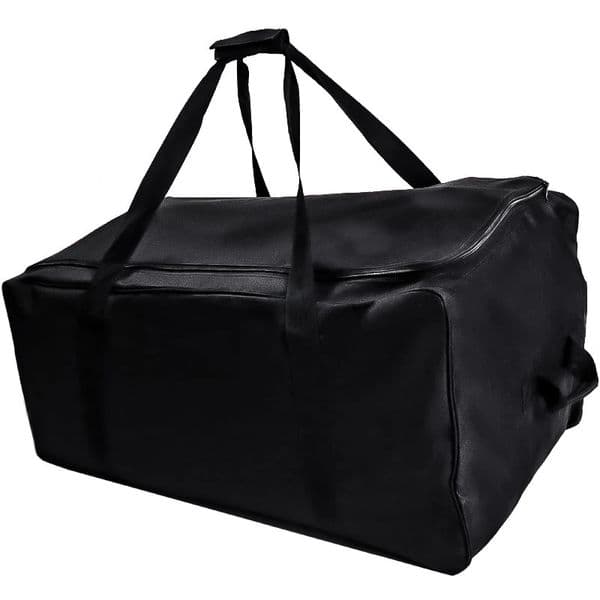 Golf Push Cart Bag 3 Wheel Folding Carry Carts Cover Protector Black Large Capacity Collapsible 260427