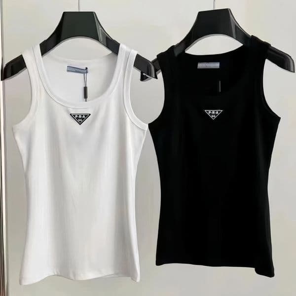 Womens Tops Tank Top Tshirt Top High Quality Sexy Tank Top SummerJersey Camis Knits Tees Designer Embroidery Knitted Vest Sleeveless Backless Vest Tops Dress
