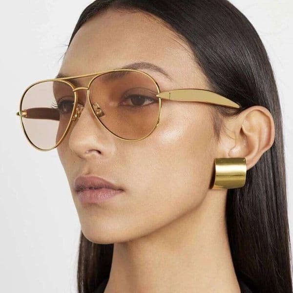 New Pilot Sunglasses For Men And Women Retro Sun Glasses Brand Designer Eyewear Oversize Unisex Shades UV400 26Y0427