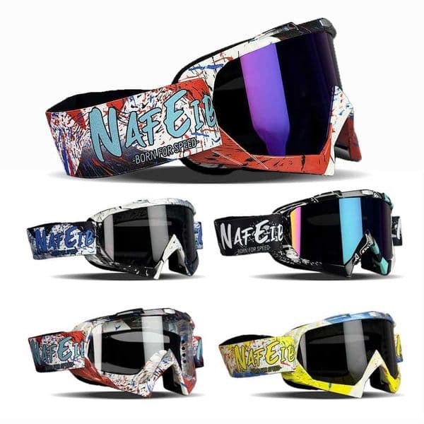 N634 ATV Goggles Dirt Bike Motorcycle Motocross MX Riding Glasses UV400 Dustproof Racing Skiing Goggles for Men Women Youth Kids S260427