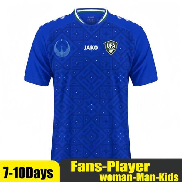 Soccer Jerseys 2025 2026 Republic of Uzbekistan National Team Football Shirts 25 26 SHOMURODOV ERKINOV SERGEEV URUNOV Men Uniforms