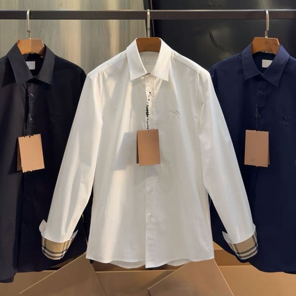 high quality designer mens shirts casual shirts business mens long sleeved shirts fashionable mens tops