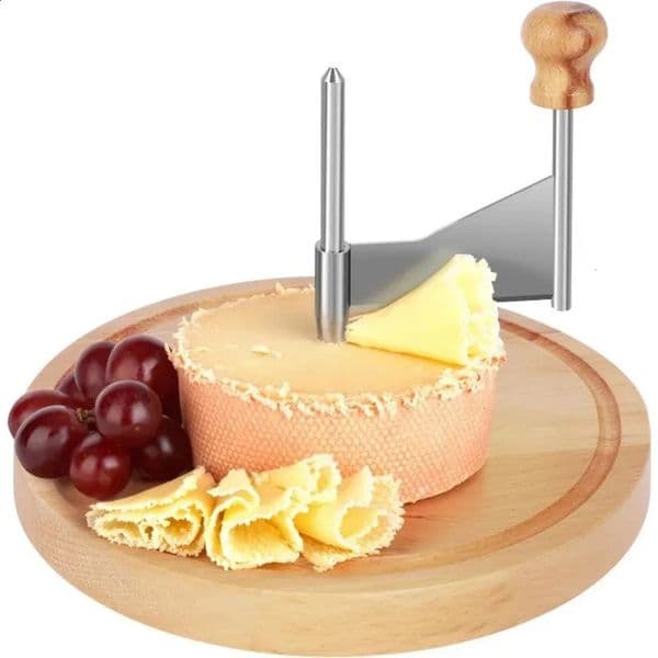Luxury Designer Decor Curler Amigo Stainless Steel Flower Shaver Tete De Moine room Cheese Wheel Chocolate Anti Rust Multifunctional Girl 24 6 16