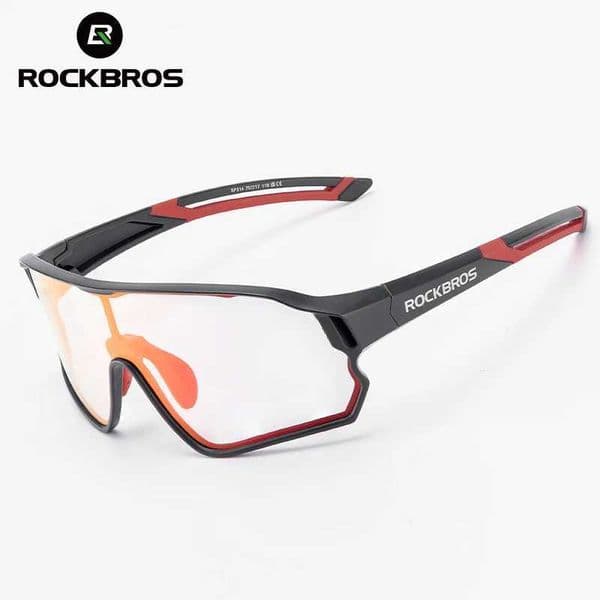 ROCKBROS 8-14Y Kids Polarized Photochromic Cycling Glasses UV400 Protection Outdoor Sports Sunglasses Child Bicycle Eyewear S260427