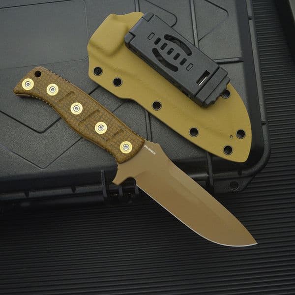 New BM 375 Straight Knife D2 Blade Outdoor Pocket Knife, Portable Survival Knife Camping and Mountaineering thumbnail 2