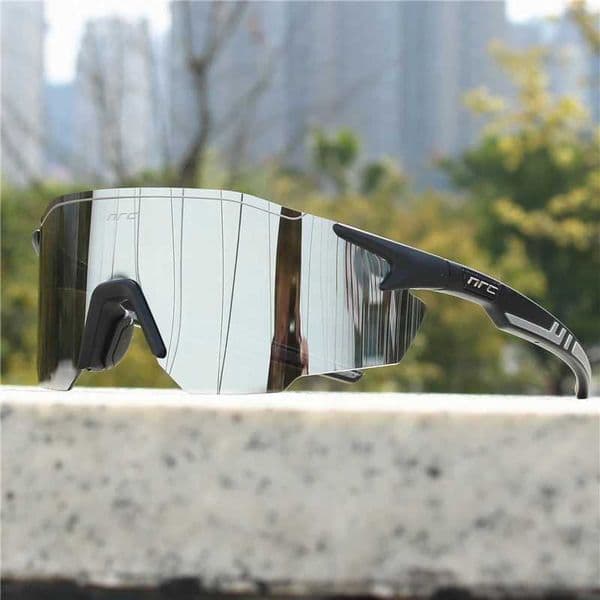 NRC Cycling Sunglasses With Box TR90 Outdoor Sports Bicycle Glasses Mountain Bike Fishing Riding Eyewear for Men Women Glass S260427