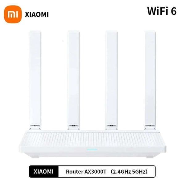Xiaomi AX3000T Router 5GHz 160MHz Broadband 1.3GHz Processor High Speed NFC Connection For Home Office Games NEW Original