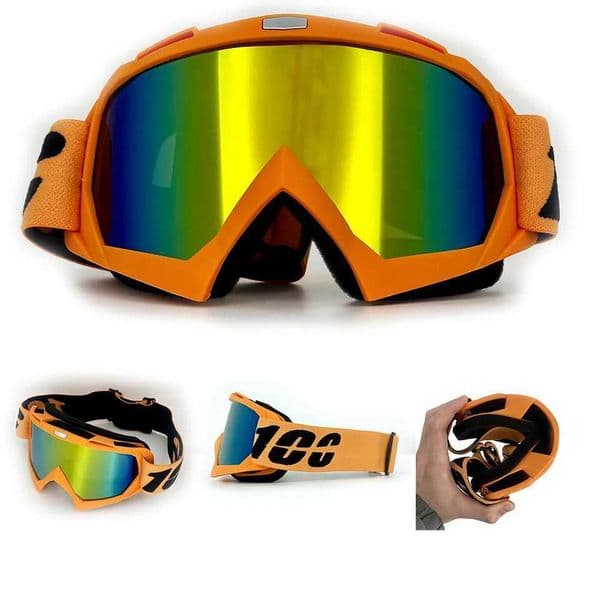 Ski Goggles Man Outdoor Sports Protective Skiing Motorcycle Goggles Woman Off-Road ATV Bike Windproof Sand Goggles S260427