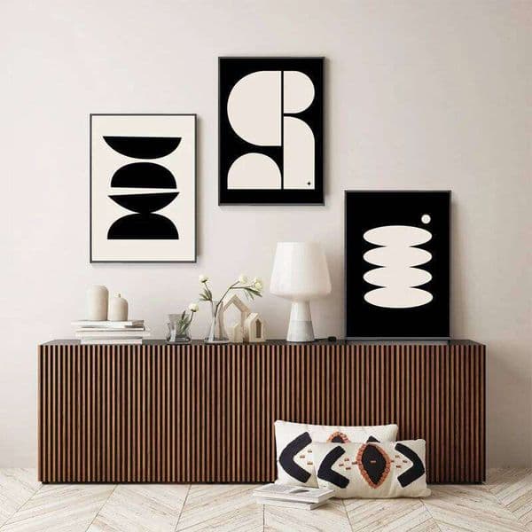 Nordic Modern Ins Minimalist Abstract Geometric Bauhaus Wall Art Canvas Painting Posters Picture For Living Room Home Decor 26Y0427