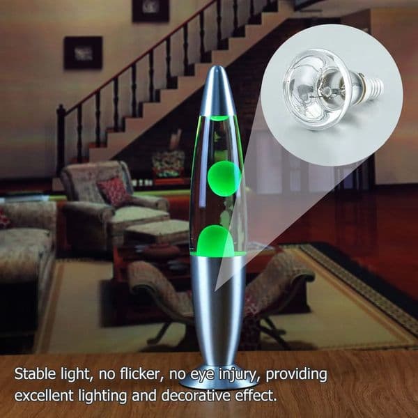 room Luxury Designer Decor 30 W Lamp Reflector Type R39 E14 Base Light Bulb High Temp Resistant Replacement Bulbs For Glitter Lava Lamps Dec 6 1