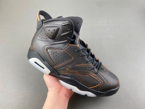 6 Men's High Top Basketball Shoes Xuan Wu Style Black Bronze 6s Breathable Sports Sneakers for Men VI male youth Sports Trainers