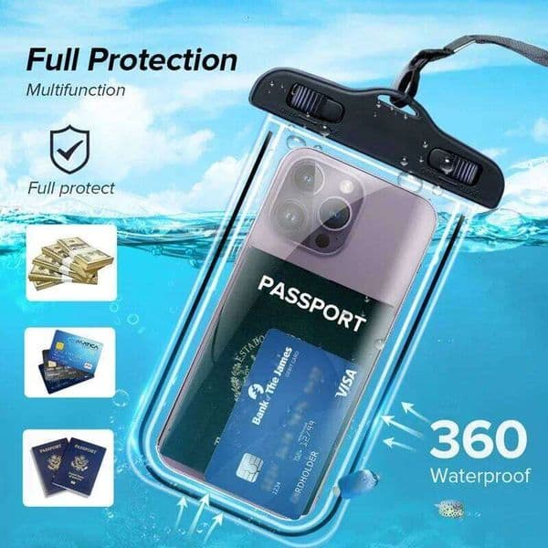 Waterproof Case Swimming Water Proof Bag Universal Underwater Protector Pouch Cover For iPhone Samsung below 6.7" Phone