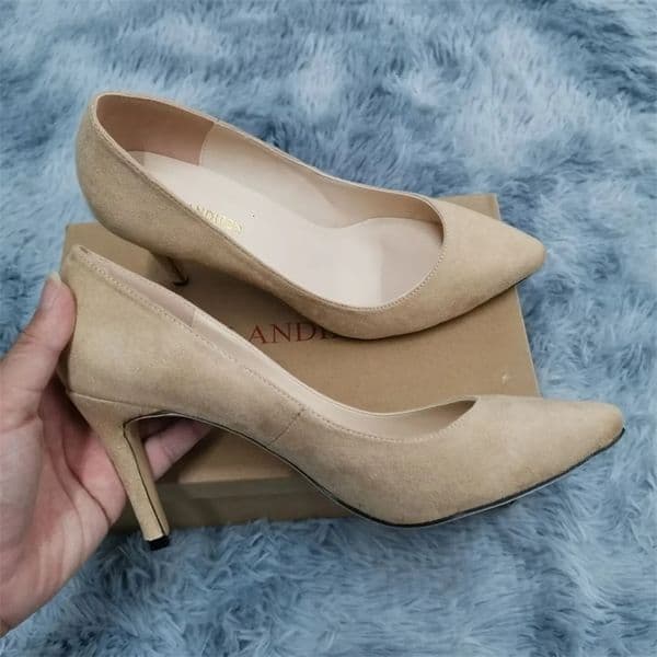 High Heels Pumps Womens Sexy 8cm Ponited Toes Fashion Office Stilettos Party Wedding Shoes Female Comfort Women Party Shoes 260424