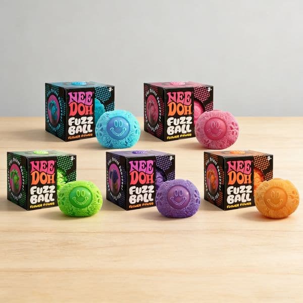 Schylling Needoh Nice Sensory Fidget Stress Relief Squishy Cube Anti-Anxiety Squeeze Object 4f6