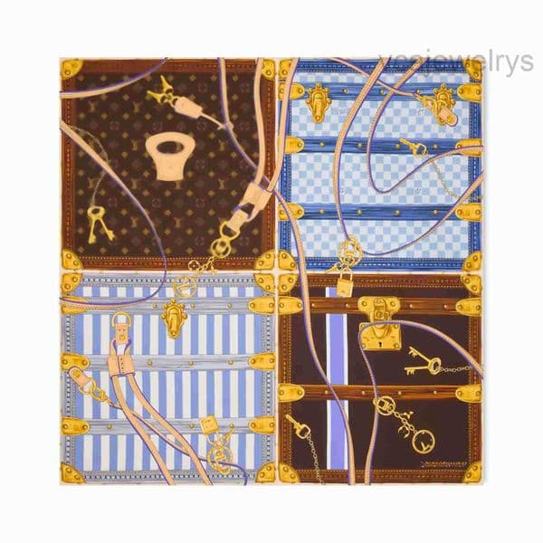 murakami M97960 Scarves 2026 scarf designer scarf for women neck brand square multicolor Cherry Blossom scarf woman luxury headscarf Strap And Trunk Square 90