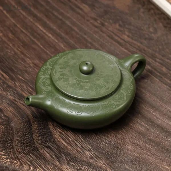 Luxury Designer Decor 170Ml Antique Yixing Purple Clay Teapot Raw Ore Green Mud Filter Infuser Handmade Beauty Tea Pot Chinese Zisha Teaware 6 3