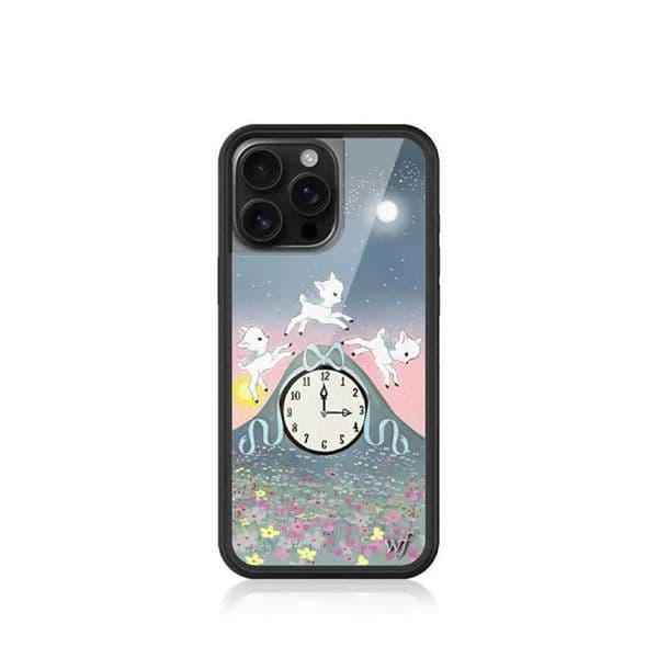 Wildflower New Strawberry Lamb Phone Case for iPhone 12 13 14 15 16 Plus 17 Pro Max 3D WF Cute Deer Pig Clean Cartoon cover case T260424EQYZ