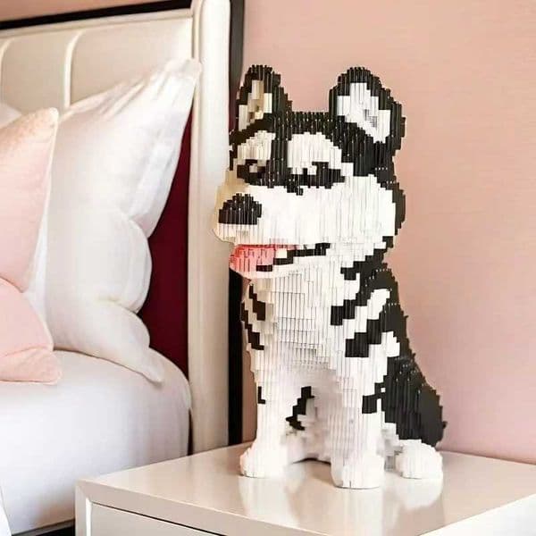 3586-Piece Husky 3D Puzzle Building Block Set Suitable for Educational Model Kits for Ages 14 and Above Perfect Holiday Gift L260428