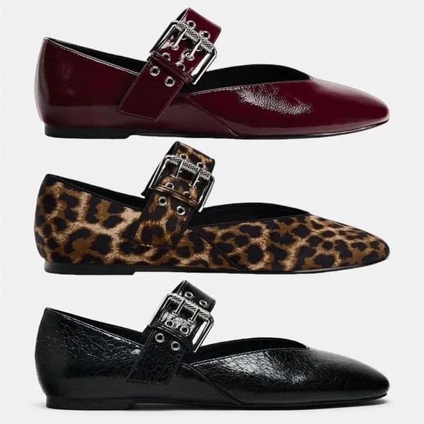 Shoes Women Flats Shallow Mouth Autumn Pointed Toe Loafers Ballerinas Fall Leopard Retro Dress Shoes Zapatos De Mujer 260427