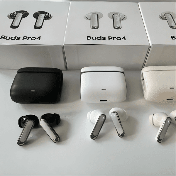 New Bud 4 Pro ANC True Wireless Earbuds Bluetooth Headphone HiFi Sound Low Latency Noise Cancelling Earphone for Smartphone