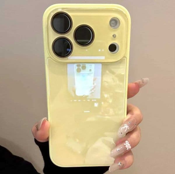 Luxury Candy Color Tempered Glass Camera Protection Case For iPhone 12 13 14 15 16 17 Pro Max Shockproof Bumper Hard Back Cover Q260428