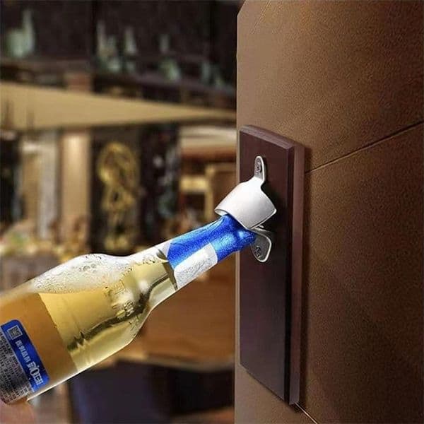 Vintage wall mount beer bottle Glass Cap Wine Beer Opener removing tool Bar Drinking Accessories Home Decor 260427