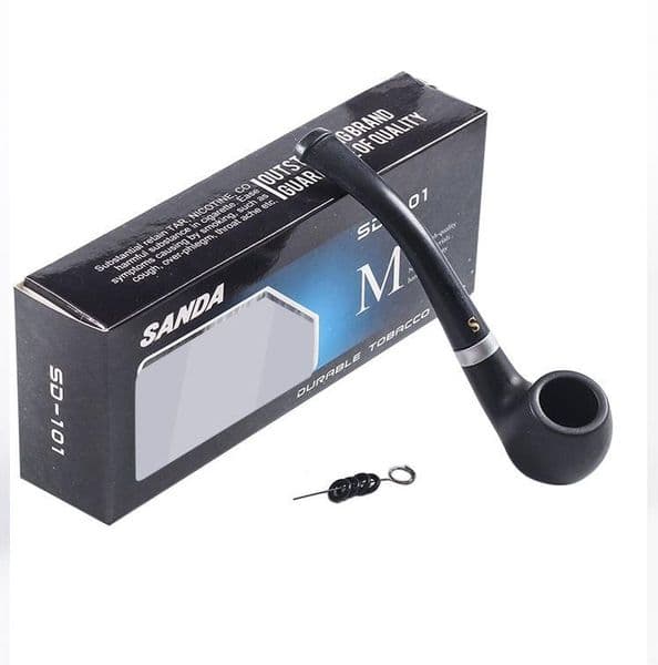 Black Bakelite Pipe Bent Pipe Detachable Pipe