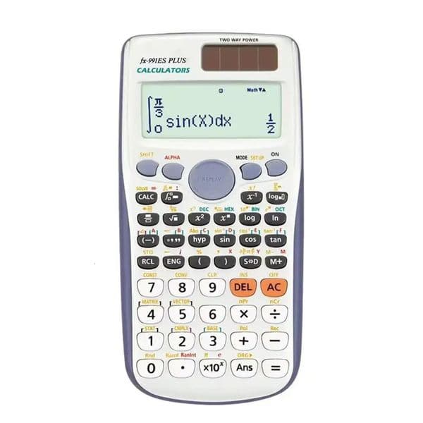 417 Functions Engineering Scientific Calculator ABS 2-Line Solar Function Calculator Standard Math Calculators 260428