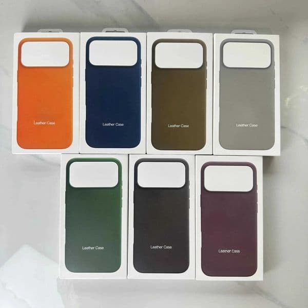 Business Official 11 Leather Case For MagSafe Charging Case For IPhone 17 Pro Max 16 15 14 13 Pro Max Orginal Anti-Drop Cover Q260428