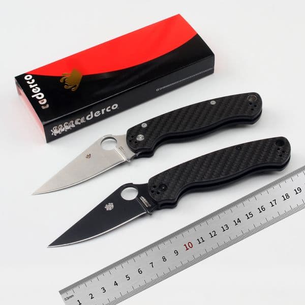 C81 Outdoor Self-Defense Portable Carbon Fiber Handle Multi-Function Folding Knife thumbnail 3