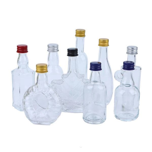 1Pc Small Buckle Glass Bottle Small Wine Bottle Enzyme Bottle Glass Beverage Bottle Split Bottle With Lid 260427