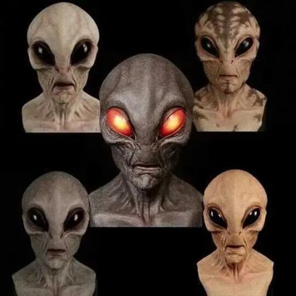 Luxury Designer Decor Halloween room Horror Faceless Man Mask Creepy Full Face Latex Helmet Alien Party Decoration Funny Cosplay Prop 1 Deco