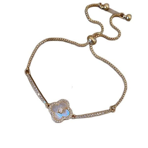 woman Luxury Designer Earring Necklace Jewelry Super Shiny Zircon Star Flower Bracelet Fashionable Versatile Elegant And Luxurious Highend Jewelry High Quality