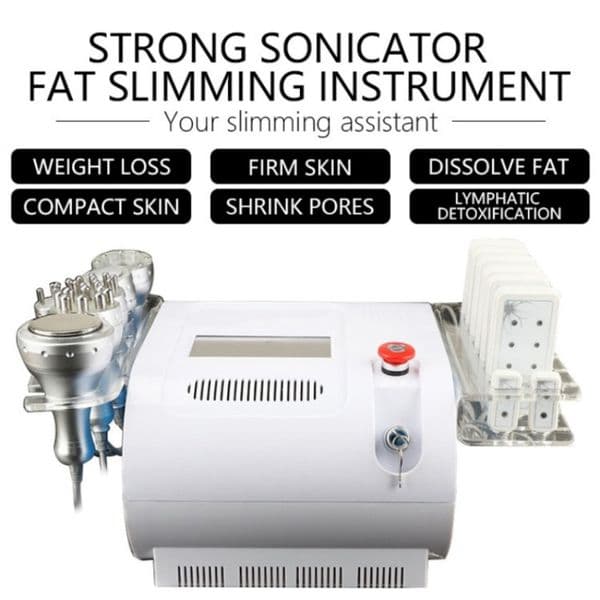 Slimming Machine Pro 40K Cavitation Ultrasonic Loss Weight Photon Multipolar Rf Skin Care Diode Lipo Laser Salon Body324