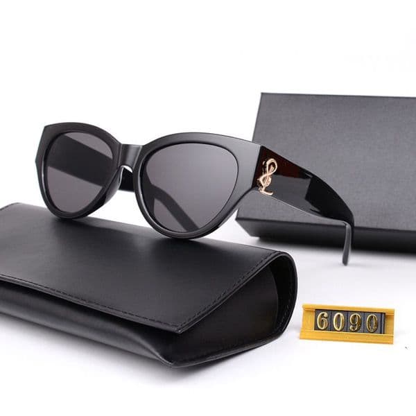Letters Sunglasses Designer Sunglasses for Women Eyeglasses Cat Eye Full Frame Luxury Sun glass Polarized Lens Summer Goggle Adumbral for Men 13 Colors Optional