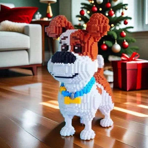 3685 Pieces of Mike Dog Building Blocks Perfect Holiday and Birthday Gifts Party Games Office and Home Decoration L260428