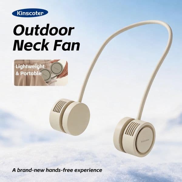 Hanging Neck Fan Portable Cooling Fan Air Cooler USB Leafless Bladeless Neckband Mini Rechargeable Electric Fans 260428