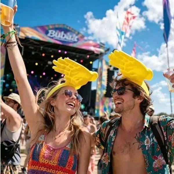 2026 Hot Interesting Lazy Hand Best-Selling 3D Printed Palm Sun Hat, New Model