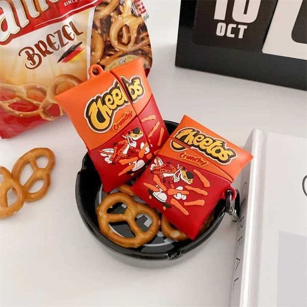 3D Chi French Fries Cartoon Cute Earphone Case for AirPods 4 2024 Wireless Headphone Cover for AirPods Pro 3 for AirPods 3 LL260428