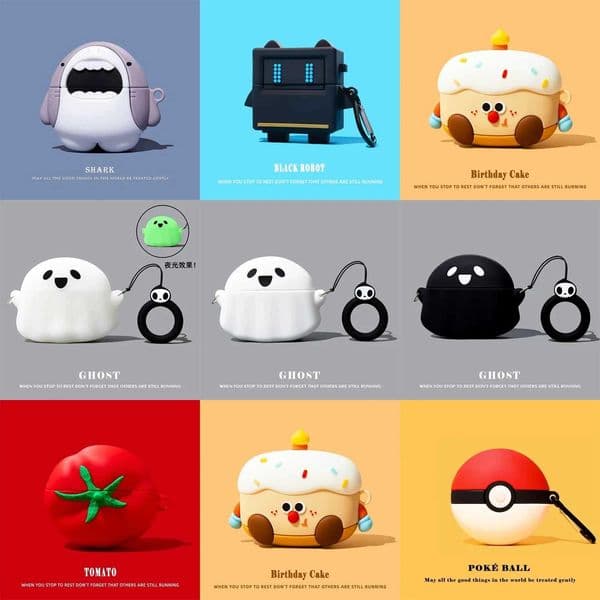 Cartoon Silicone Case for Samsung Galaxy Buds 4 Pro / Buds 4 Shockproof Soft Earphone Protector LL260428