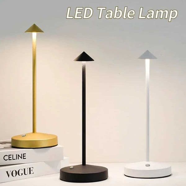 Hotel Rechargeable Table Lamp Creative Dining Touch Led Bar Coffee pro Table Lamp Lampada Da Tavolo Decorative Desk Lamp H260428