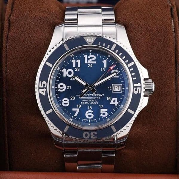 U1 Top AAA Luxury Designer Watches Super Ocean Heritage Automatic Mechanical Movement Avengerly Watch Leather Floding Clasp Men Full Working 1884 Wristwatches