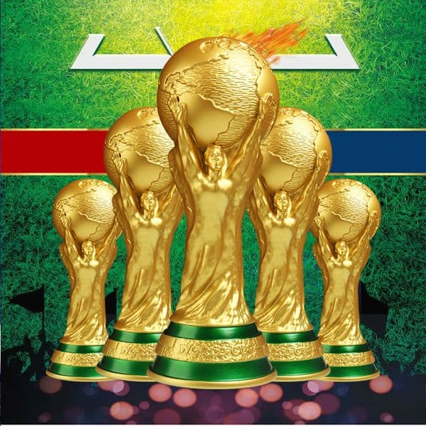 England World Cup Festive Party Supplies Other Golden Resin European Football Trophy Soccer Trophies Mascot Fan Gift Office Decoration