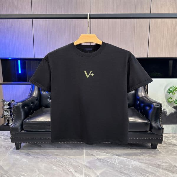 Men's Plus Tees & Polos Round neck embroidered and printed polar style summer wear with street pure cotton M set shorts tshirt R6429m4