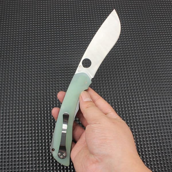 C239 folding outdoor camping, portable pocket knife for self-defense with G10 handle thumbnail 2