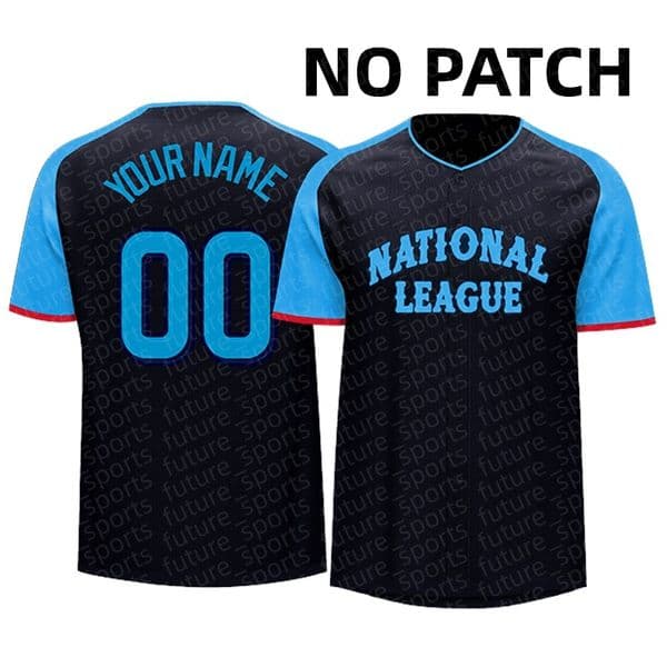 Customized NO PATCH men's retro baseball shirt, classic tribute embroidery design, breathable and comfortable sports shirt