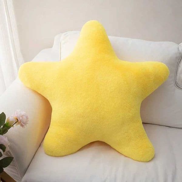 Star Shaped Pillow Decorative Star Pillow for Bed Soft Plush Throw Pillow Cute Pillow Plush Cushion for Kid Bedroom Living Room W260428FGL9
