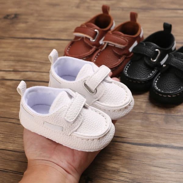 Baby Boy Shoes PU Leather Formal Shoes Soft Sole born Polo Set Toddler Baptismal 260428
