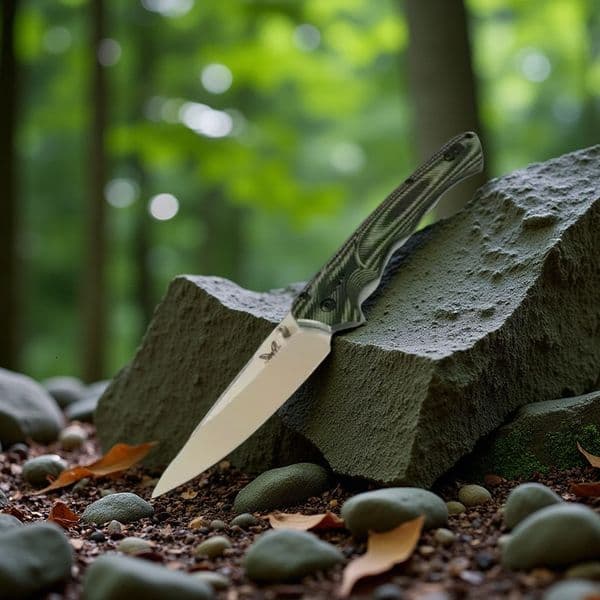 New BM 615BK 1401 Outdoor Tactical Fixed Blade Knife D2 Blade G10 folding knife Handle EDC Jungle Hunting Cutting Survival Tools with Sheath