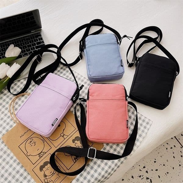 Fashion Mobile Phone Bag Womens Messenger Bag All-match Mini Small Crossbody Bag Hanging Neck Coin Purse Vertical Handbag260416w